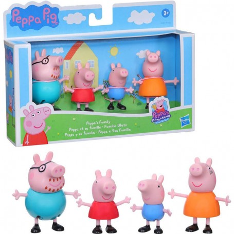 Peppa's Family figures Peppa Pig action toys