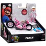 Peach et véhicule Kart Figurine Super Mario Bros Movie