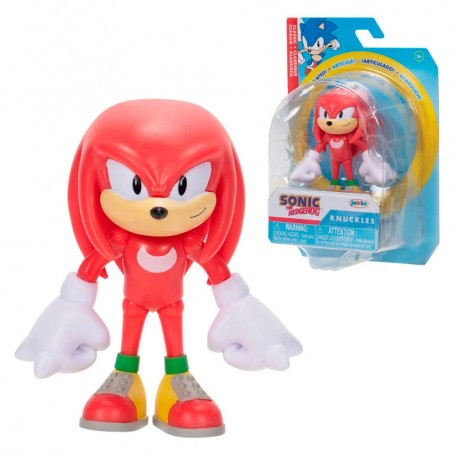 Knuckles Figurine articulée Sonic The Hedgehog 6cm