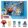 Pack 5 Action Figures Sonic The Hedgehog 6cm