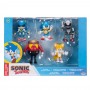 Pack 5 Action Figures Sonic The Hedgehog 6cm