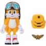 Tails avec sac à dos et accessoire ailé Figurine Articulée Sonic The Hedgehog 2 10cm