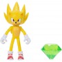 Super Sonic avec Maitre Emeraude Figurine Articulée Sonic The Hedgehog 2 10cm