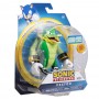 Vector avec Super Anneau Figurine Articulée Sonic The Hedgehog 10cm