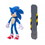 Sonic with snow rider Action Figure Sonic The Hedgehog 2 10cm