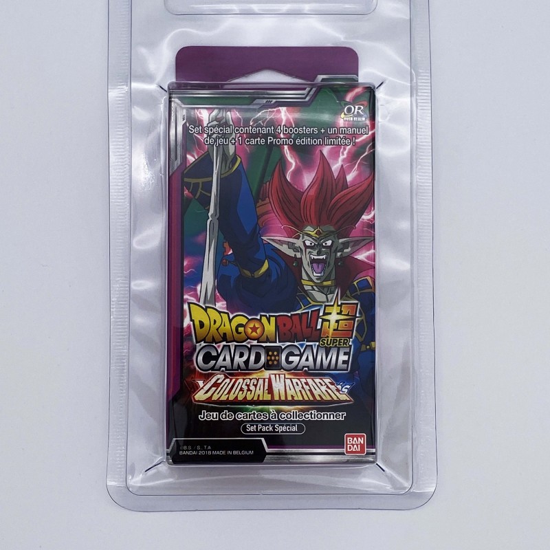 Dbz Cards Dragon Ball Z Super Colossal Warfare Series 4 TCG Special Pack  Bandai Dragon Ball Super Card Pack