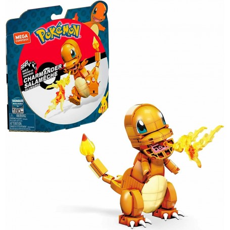 Salamèche Jeu de construction Pokémon Mega Construx - 14cm