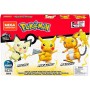 Coffret Trio Évolution Pikachu Jeu de construction Pokémon Mega Construx