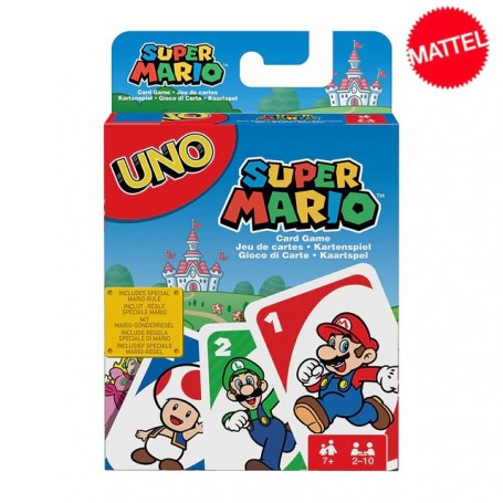 Uno Jeu de cartes Edition Spéciale Super Mario