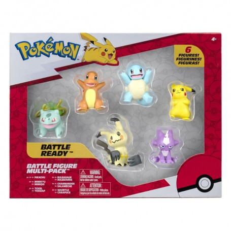 Coffret de 6 figurines Battle Figure Multi Pack Pokémon
