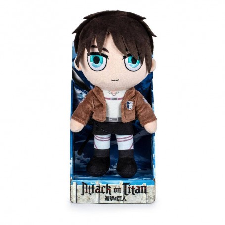Eren Jäger Peluche L'Attaque des Titans - 27cm