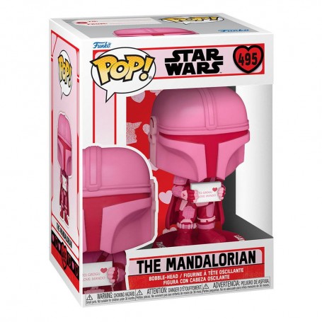 The Mandalorian Figure Funko POP! Valentines Star Wars