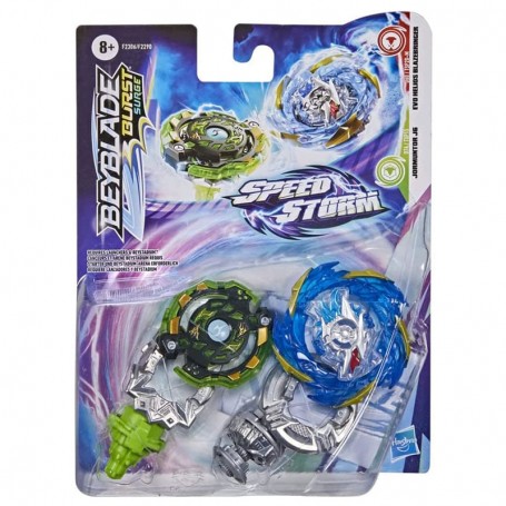 Jormuntor J6 et Evo Helios Blazebringer Beyblade Burst Surge Speed Storm